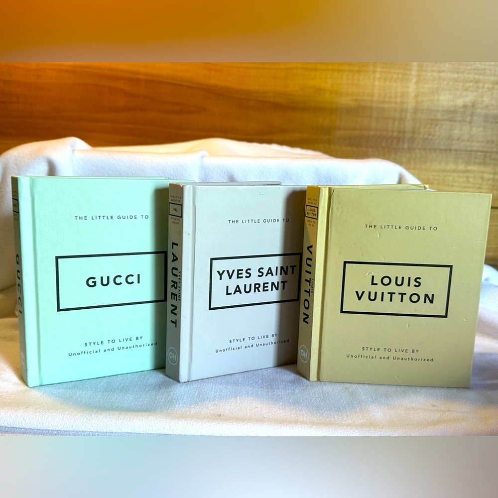 Three Mini Style Guides - Gucci, Louis Vitton, Yves Saint Laurent
